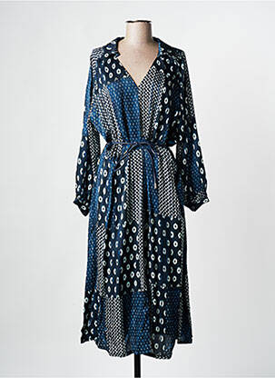 Rochie midi albastru LA PETITE FRANCAISE femeie