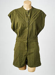 Salopetă scurtă verde THE KOOPLES femme