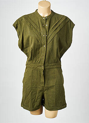 Salopetă scurtă verde THE KOOPLES femeie