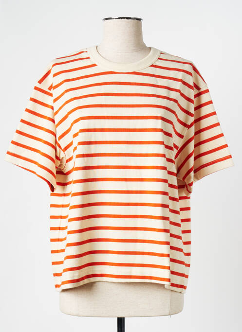 Tricou bej SAMSOE & SAMSOE femeie