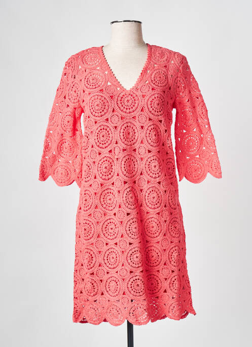 Rochie scurtă roz MAX&CO. femeie