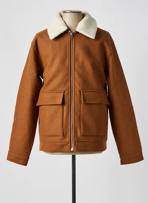 Palton scurt maro MINIMUM bărbat