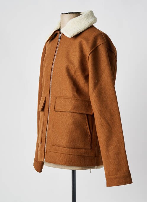 Palton scurt maro MINIMUM bărbat