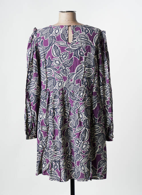 Rochie scurtă violet GRACE & MILA femeie