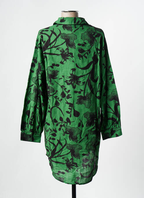 Tunică mâneci lungi verde OBJECT femeie