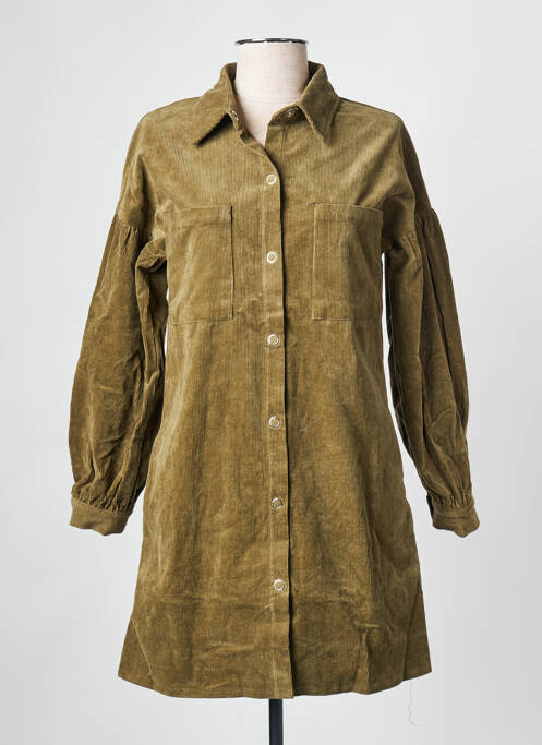 Rochie scurtă maro LILI SIDONIO femeie