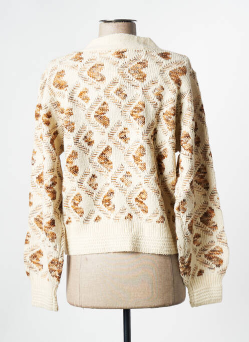 Vestă cu mâneci lungi bej LILI SIDONIO femeie