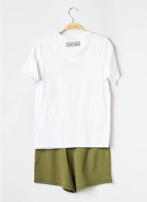 Pijama alb CALVIN KLEIN femeie