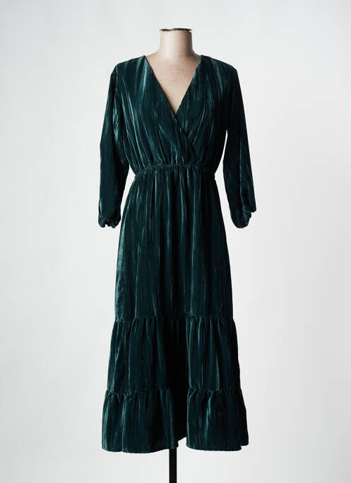 Rochie lungă verde MAX&CO. femeie