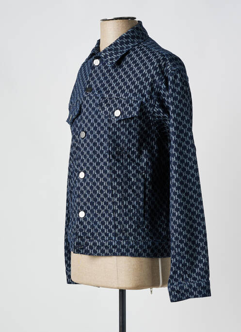 Jachetă de blugi albastru KARL LAGERFELD femeie