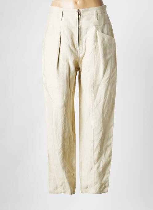 Pantalon larg bej IRO femeie