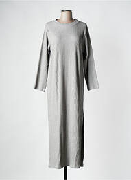 Rochie lungă gri ROSAE femeie