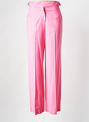 Pantalon larg roz MARGAUX LONNBERG femeie