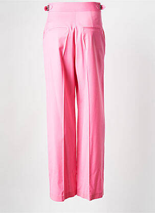 Pantalon larg roz MARGAUX LONNBERG femeie