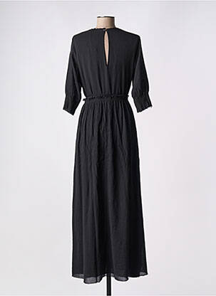 Rochie lungă negru POMANDERE femeie