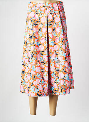 Fustă midi portocaliu MAX&CO. femeie