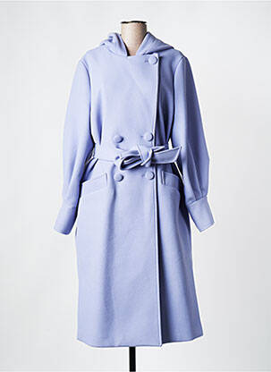 Palton lung violet TWINSET femeie