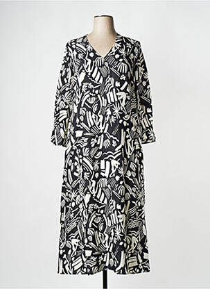 Rochie lungă negru ATTIC AND BARN femeie