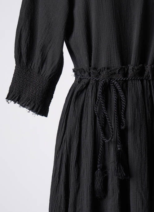 Rochie lungă negru POMANDERE femeie