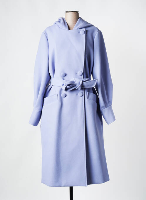 Palton lung violet TWINSET femeie