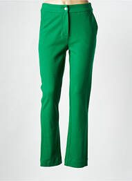 Pantalon drept verde COLLECTORS CLUB femme
