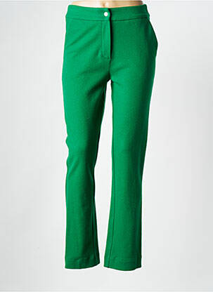 Pantalon drept verde COLLECTORS CLUB femeie