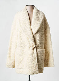Palton scurt bej COLLECTORS CLUB femme