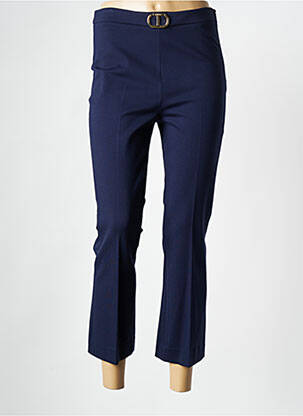 Pantalon trei sferturi albastru TWINSET femeie