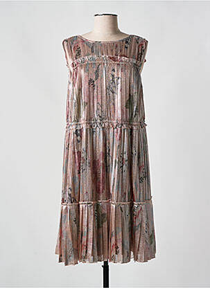 Rochie scurtă roz MAX&CO. femeie