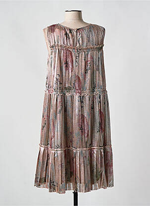 Rochie scurtă roz MAX&CO. femeie