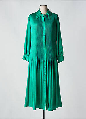 Rochie midi verde TWINSET femeie