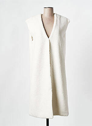 Vestă fără mâneci bej HARTFORD femeie