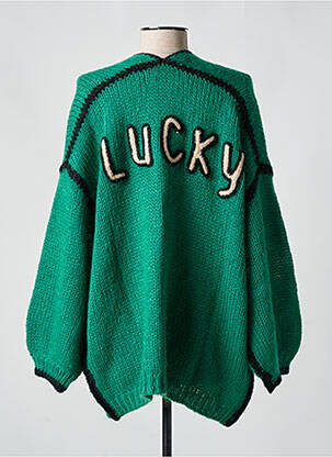 Vestă cu mâneci lungi verde SACK'S femeie