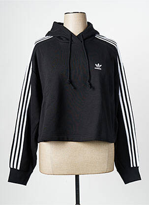 Hanorac negru ADIDAS femeie