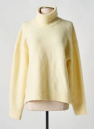 Pulover galben SAMSOE & SAMSOE femeie