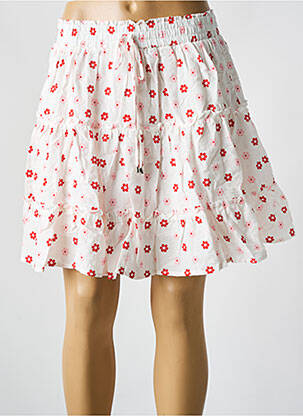 Fustă scurtă alb MOLLY BRACKEN femeie