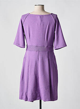 Rochie scurtă violet MAX&CO. femeie