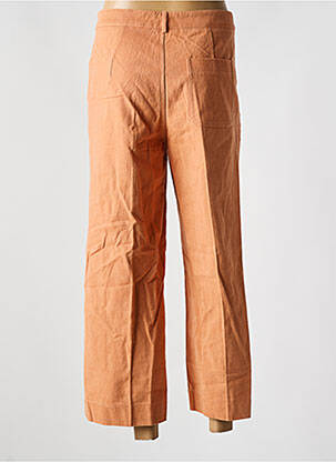 Pantalon larg portocaliu GRACE & MILA femeie