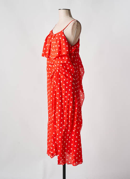 Rochie midi portocaliu ESSENTIEL ANTWERP femeie