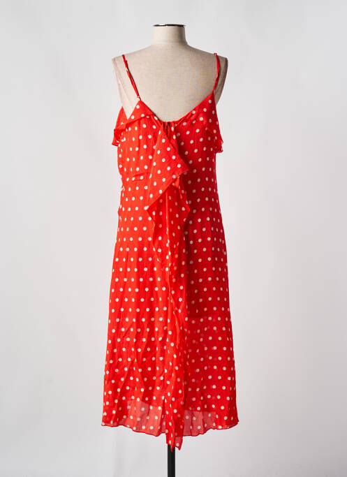 Rochie midi portocaliu ESSENTIEL ANTWERP femeie