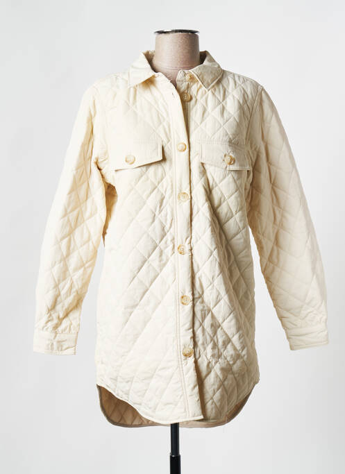 Geacă matlasată bej OBJECT femeie