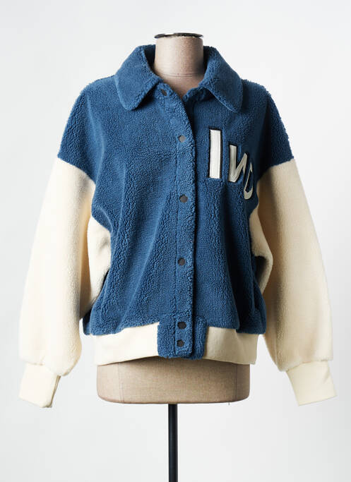 Palton scurt albastru INDEE femeie