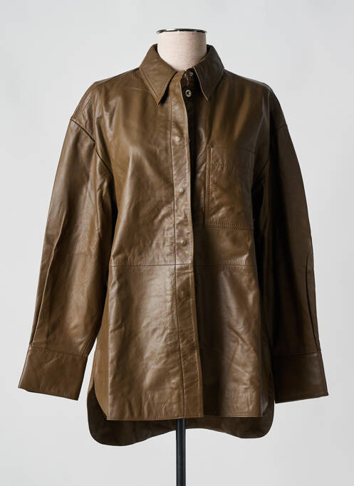 Cămașă maro SECOND FEMALE femeie