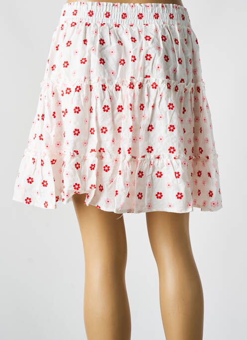 Fustă scurtă alb MOLLY BRACKEN femeie