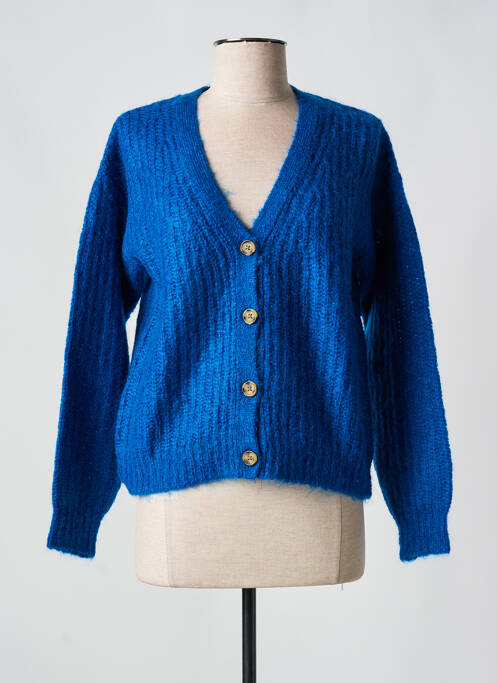 Vestă cu mâneci lungi albastru HARTFORD femeie