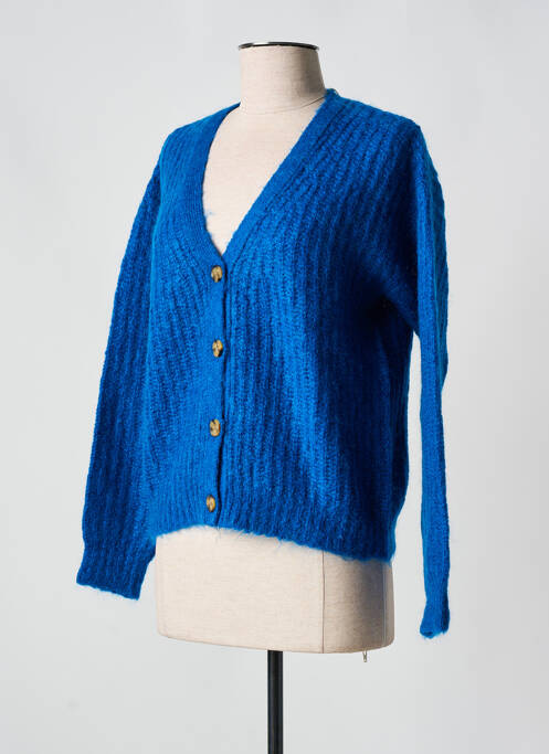 Vestă cu mâneci lungi albastru HARTFORD femeie