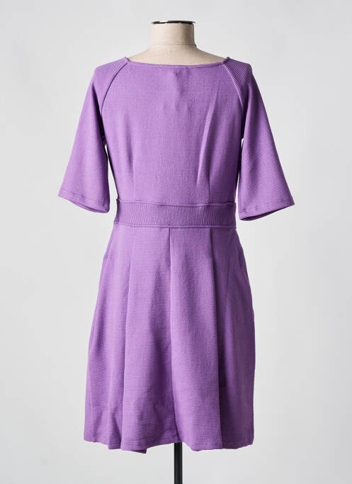 Rochie scurtă violet MAX&CO. femeie