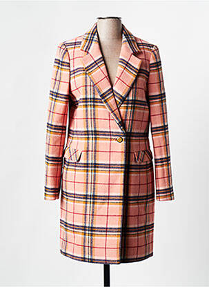 Palton lung portocaliu SCOTCH & SODA femeie