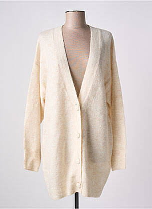 Vestă cu mâneci lungi bej OBJECT femeie