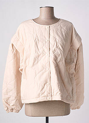 Geacă matlasată bej THE NEW SOCIETY femeie